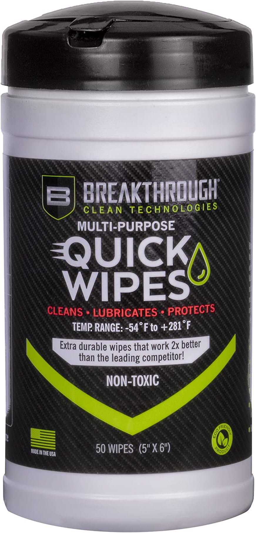 B Breakthrough Clean TechnologiesBreakthrough Clean Rifle Cleaning Kit - Vision Series Gun Cleaning Supplies with Durable Storage Case - .30 Cal