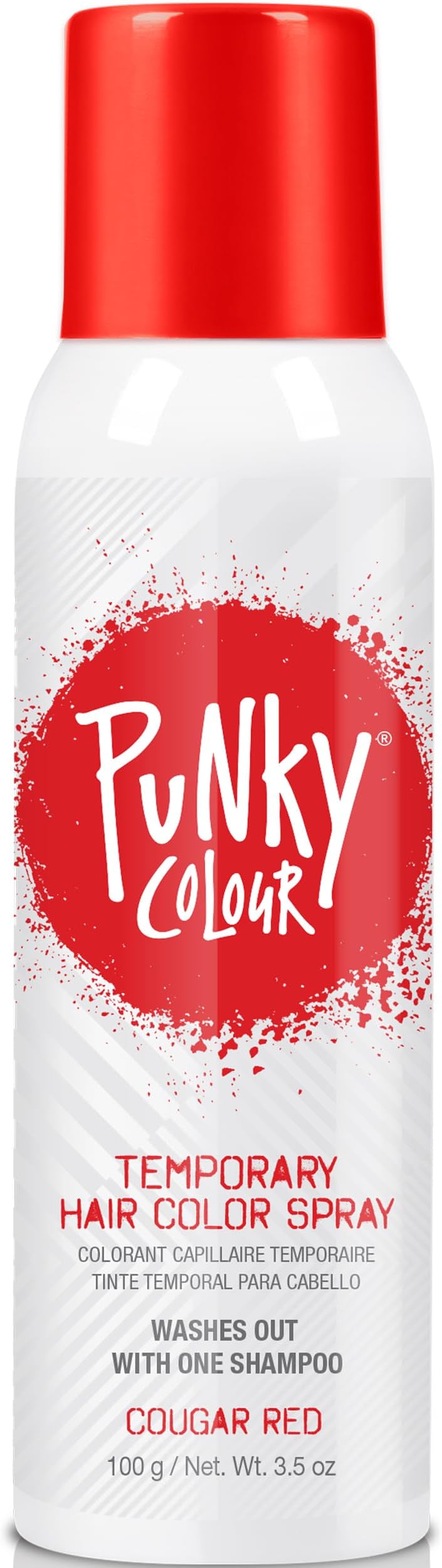 Punky JEROME RUSSELL BWild Temporary Hair Color Spray - Cougar Red