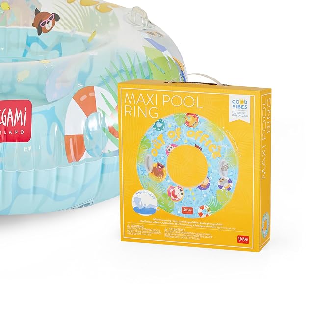 Foto 2 de 4 de Legami - Flotador Hinchable para niños, Flotador Maxi para Adolescentes y Adultos, Accesorio de Playa…