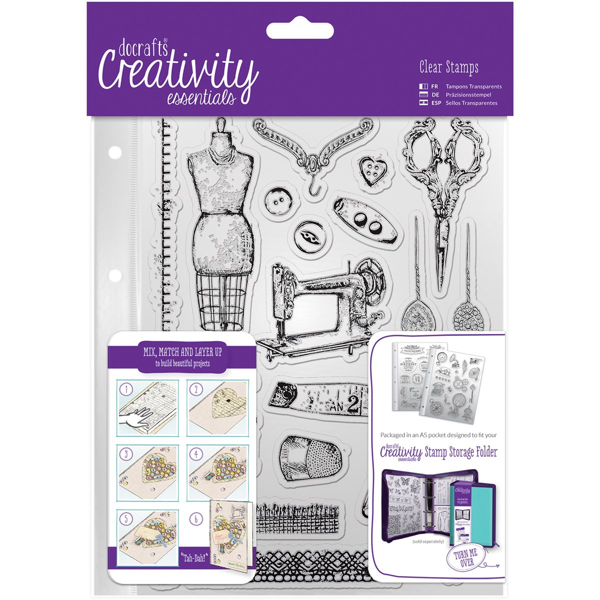 docraftsStamp Set, One Size