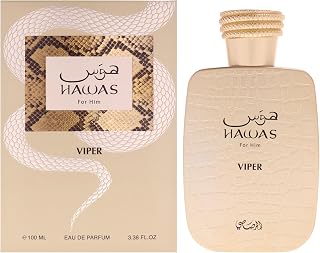 RASASI Hawas Viper Eau de Parfum for Men, 100ml (3.4 oz) Oriental & Rich Scent Spray