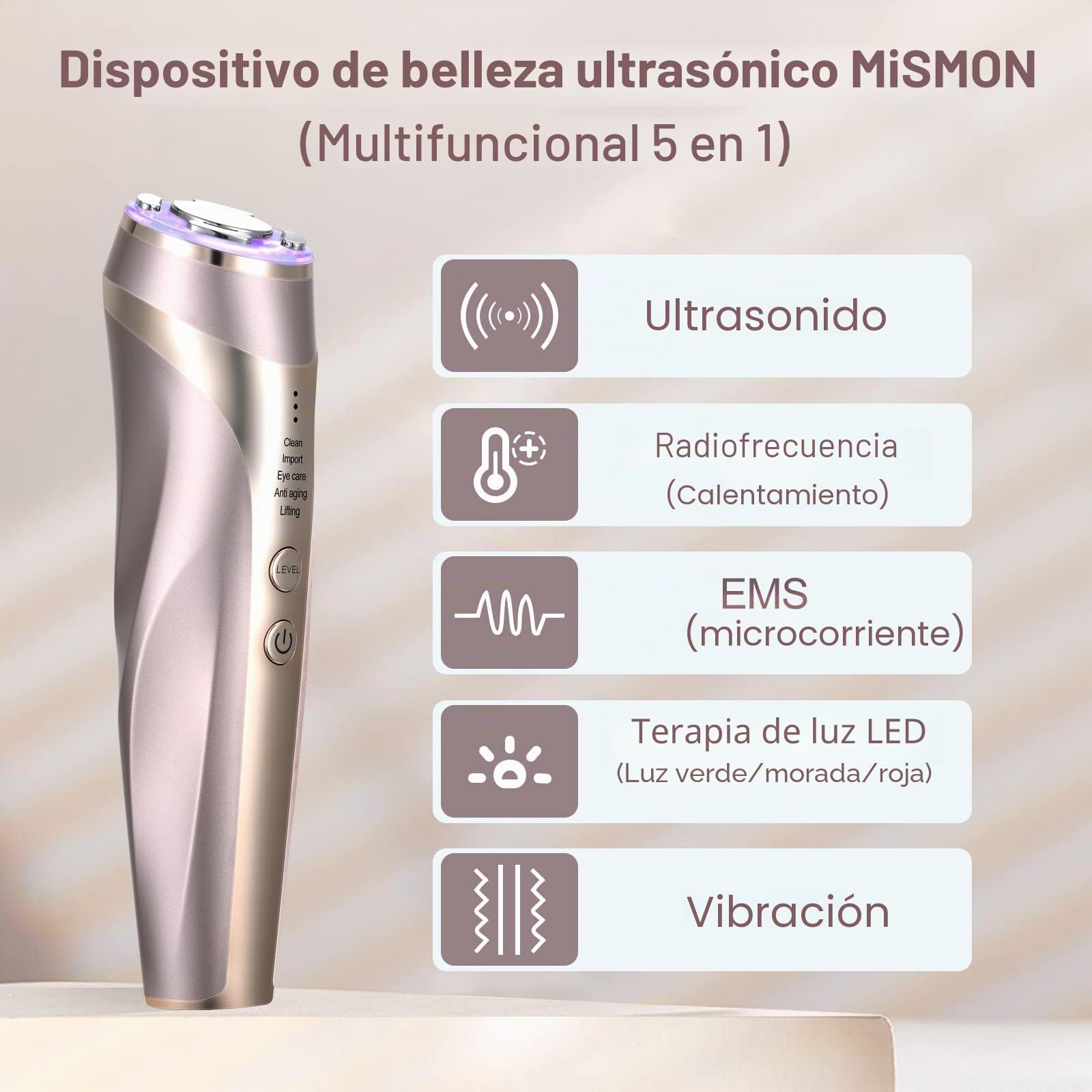 5 en 1 Dispositivo de cavitación de ultrasonido