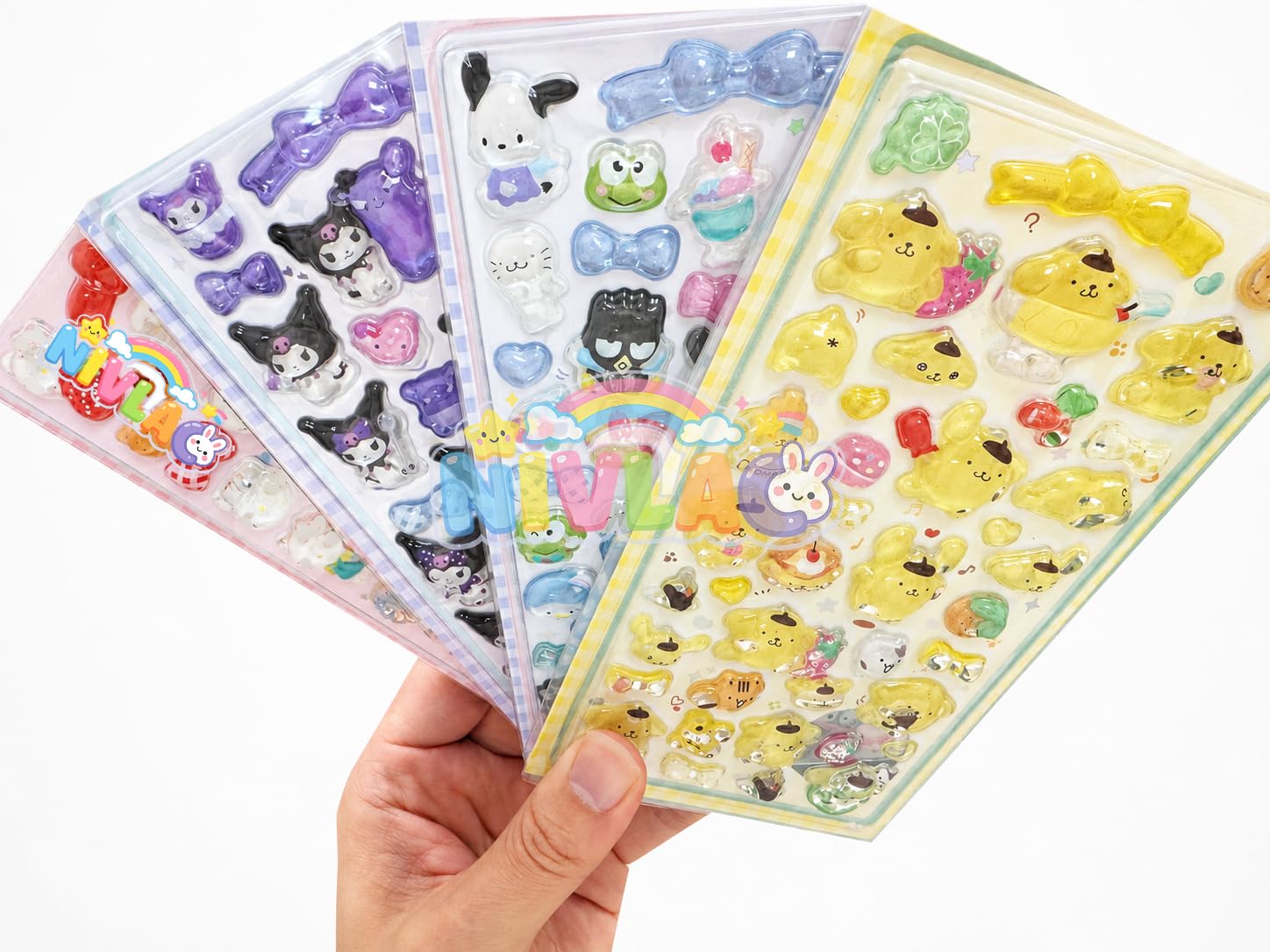Amazon.co.jp: NIVLAC ぼんほんドロップシール きていちゃん 『4柄 