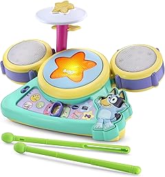 VTech Bluey Hooray Drum Set (English Version)