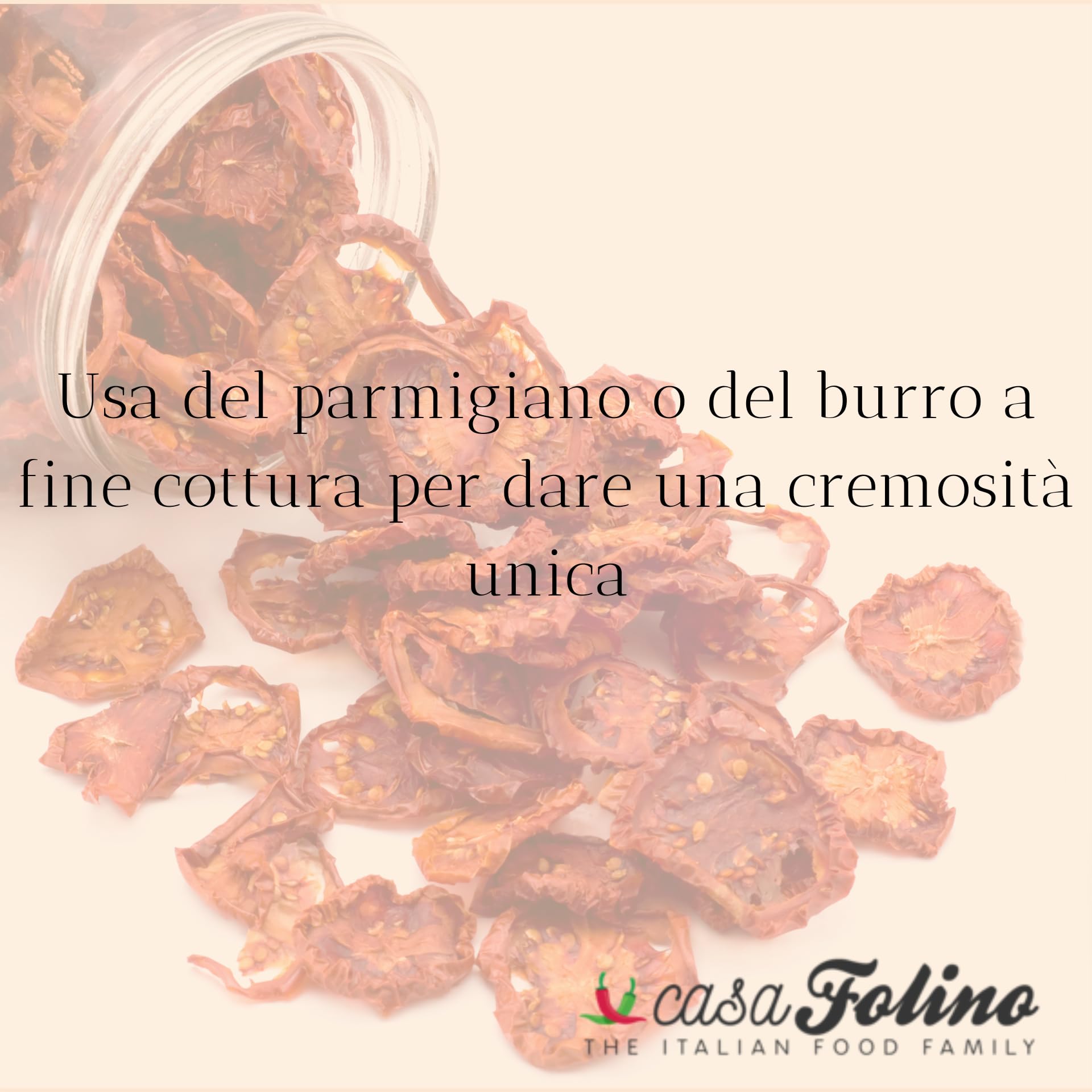 CasaFolino Risotto listo calabacín y tomates secos, 200 g, platos preparados para arroz carnaroli sin gluten sin lactosa (200 g, Calabacines y tomates secos) — view 6