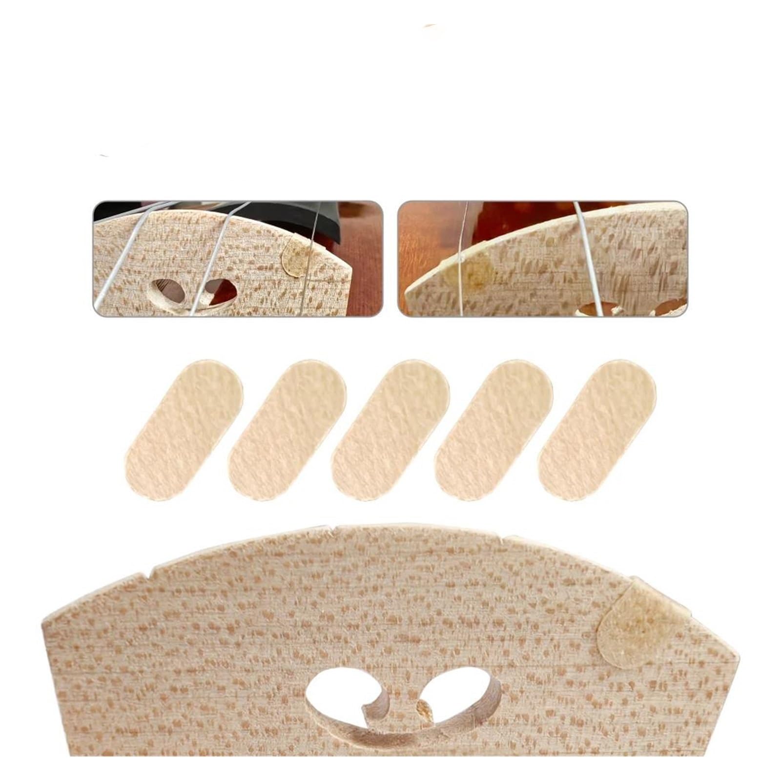 5 Stück Brücke Pergament Pads Zubehör N Protektoren E N Pad PU