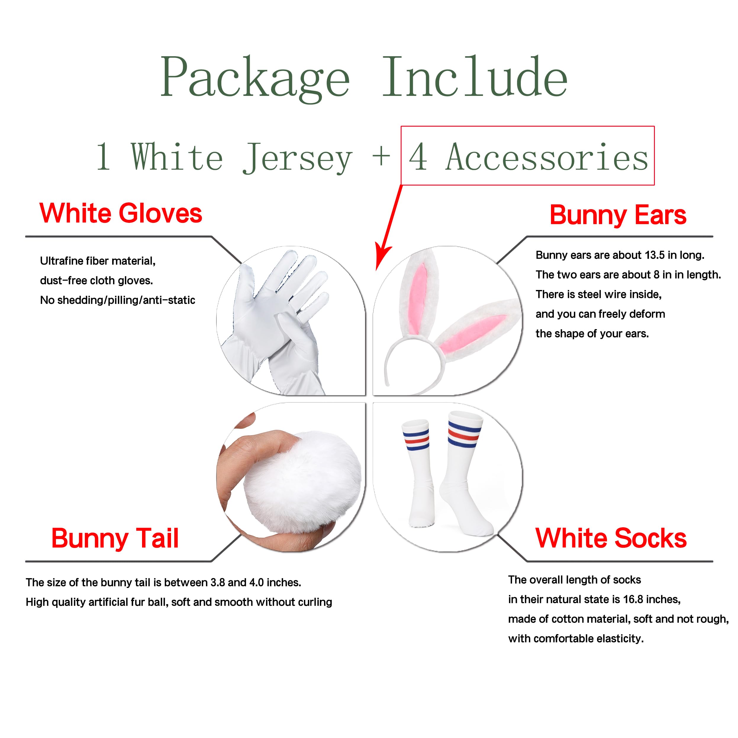 GUCILV Mens Lola #10 Halloween Bunny Jersey Space Movie Squad Basketball Jersey Sports Shirt White Small