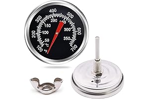 Char Griller Thermometer Replacement Temperature Gauge
