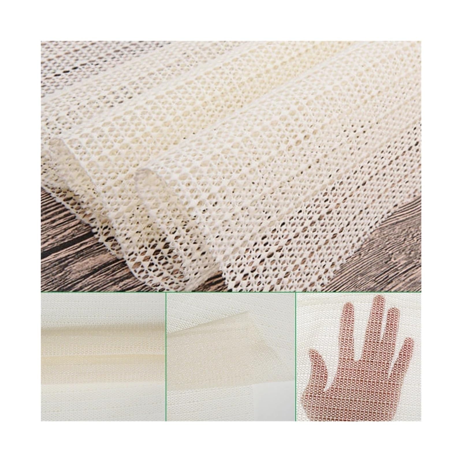 Antideslizante para Alfombras Home Non-Slip Carpet Underlay PVC Multi Purpose Liner