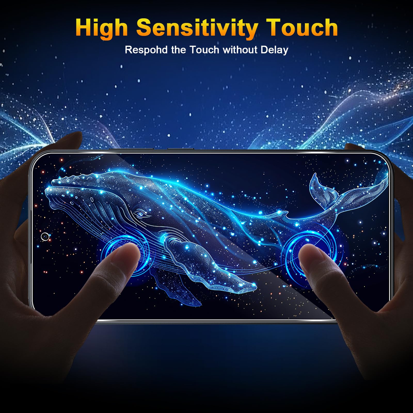 Szkło hartowane dla Xiaomi Redmi Note 15 Pro 5G 6,83" (Bez 4G), 3 sztuki ochrony ekranu i 3 sztuki ochrony tylnego aparatu Mi, 2.5D Szkło ochronne, przeciw zarysowaniom, twardość 9H Glass HD