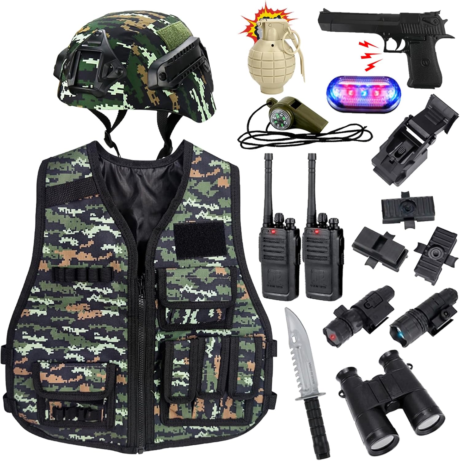 Fantasy Clothes - Army Play Set With Hat