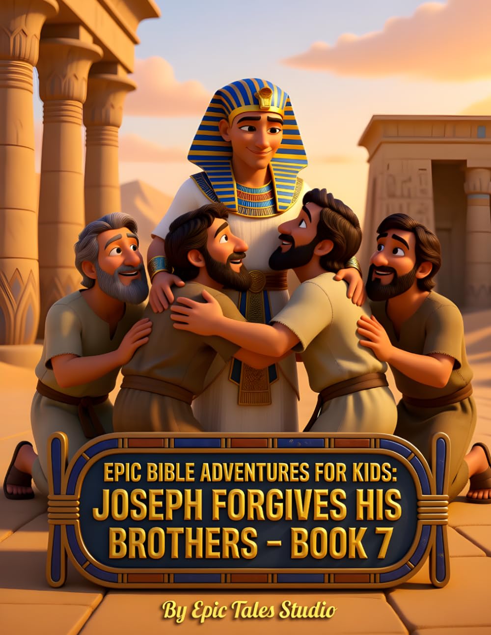 Epic Bible Adventures for Kids: Joseph Forgives His Brothers – Book 7: A Heartwarming Children’s Bible Story About Forgiveness, Kindness, and God’s Plan