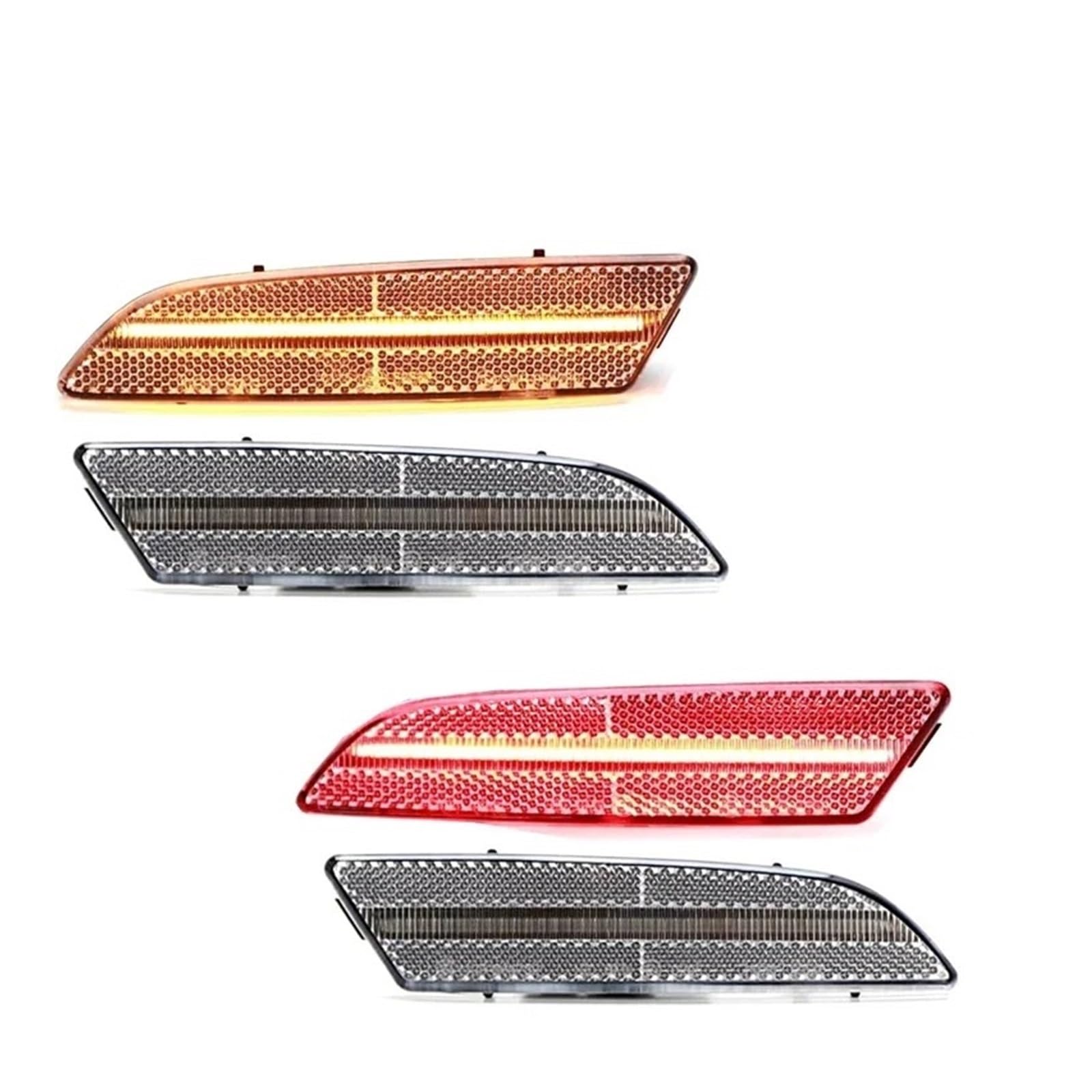 Indicatori Direzione 2 Pezzi Ambra Giallo Anteriore Luci Posizione LED Paraurti Anteriore Gruppo Lampada Indicatore Direzione 12V T10 Per Chrysler Per Crossfire 2004-2008 Segnale Svolta Lampada(4pc