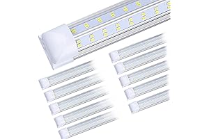 8ft LED Tube Light Fixtures - Premium Lighting for Enhanced Visibility