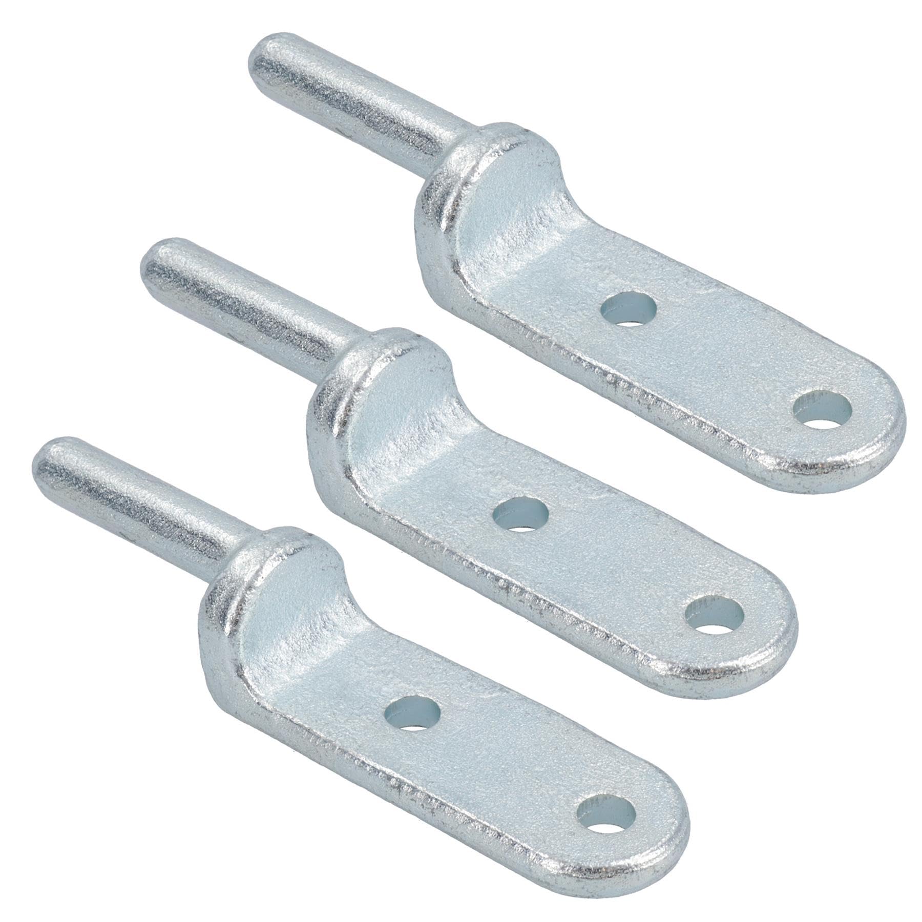 Ab Tools 12.5Mm Bolt On Gudgeon Tailboard Hinge Pin For Trucks Trailers Zinc Plated 3Pc