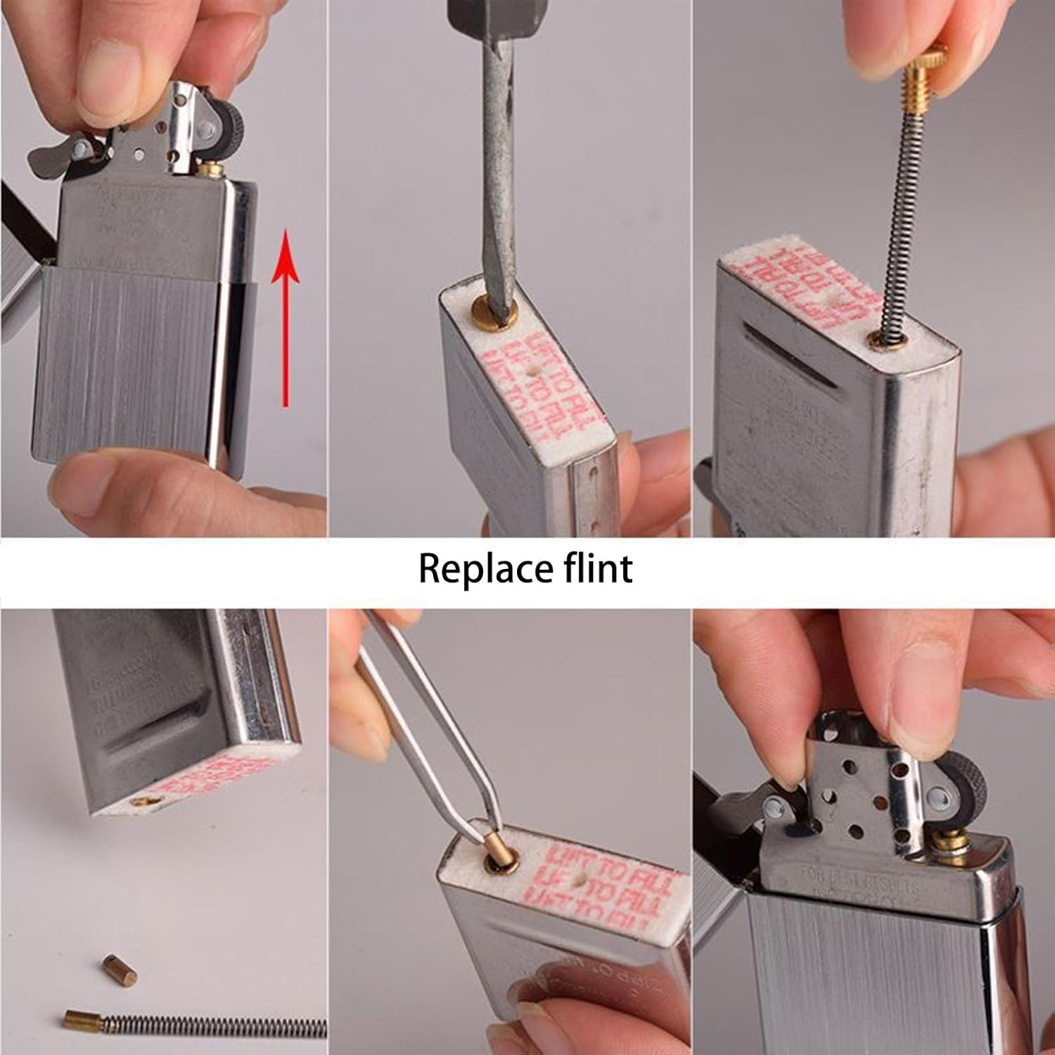 純銅ライター金属灯油ライターレトロポータブルライター防風 - 6 穴防風カバー - 耐摩耗砥石 (Color : Style 3)