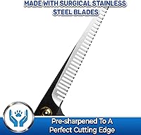 Vista 3 de Tijeras dentadas profesionales de entresacar para mascotas Pet Magasin