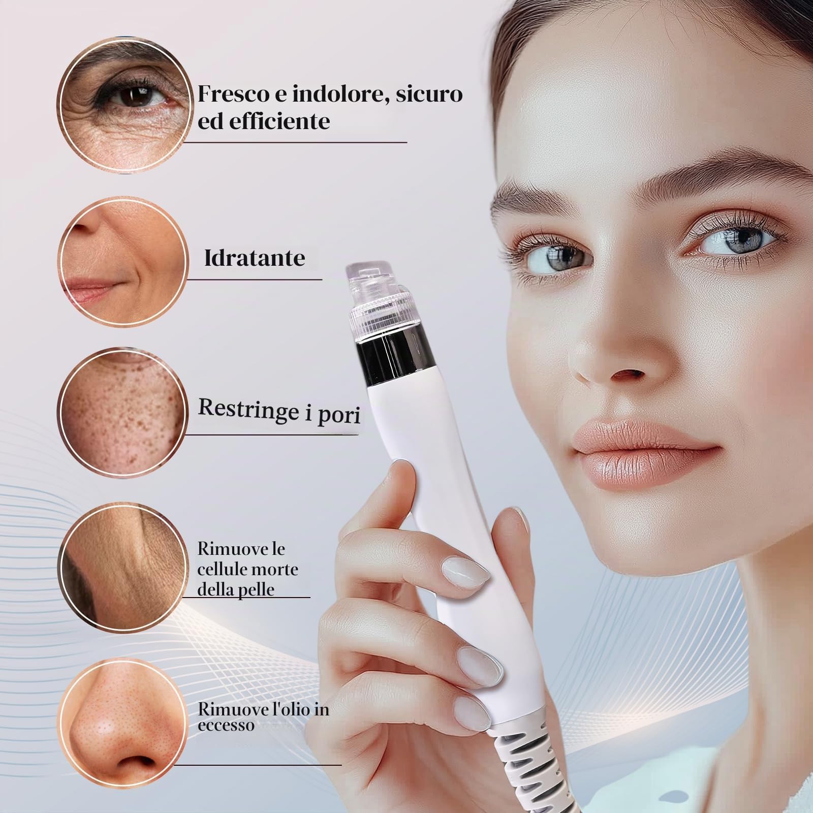 Macchina Facciale di Ossigeno e Idrogeno Professionale