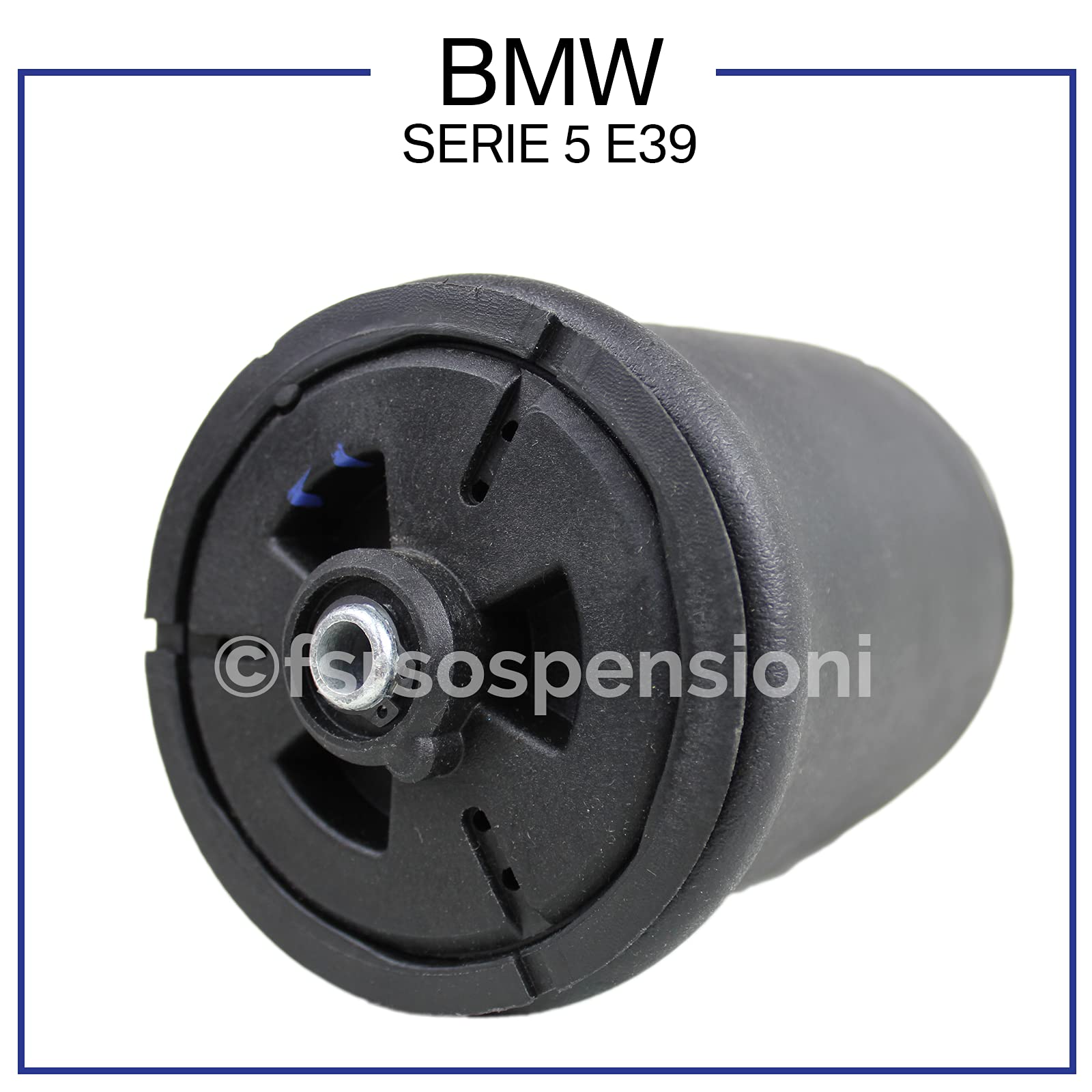 COPPIA SOFFIONE SOSPENSIONE COMPATIBILE CON AMMORTIZZATORE MOLLA ARIA POST BMW SERIE 5 E39 37121094613 37121094614