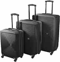 Amazon.com | American Flyer Knox 3-Piece Hardside Luggage Set