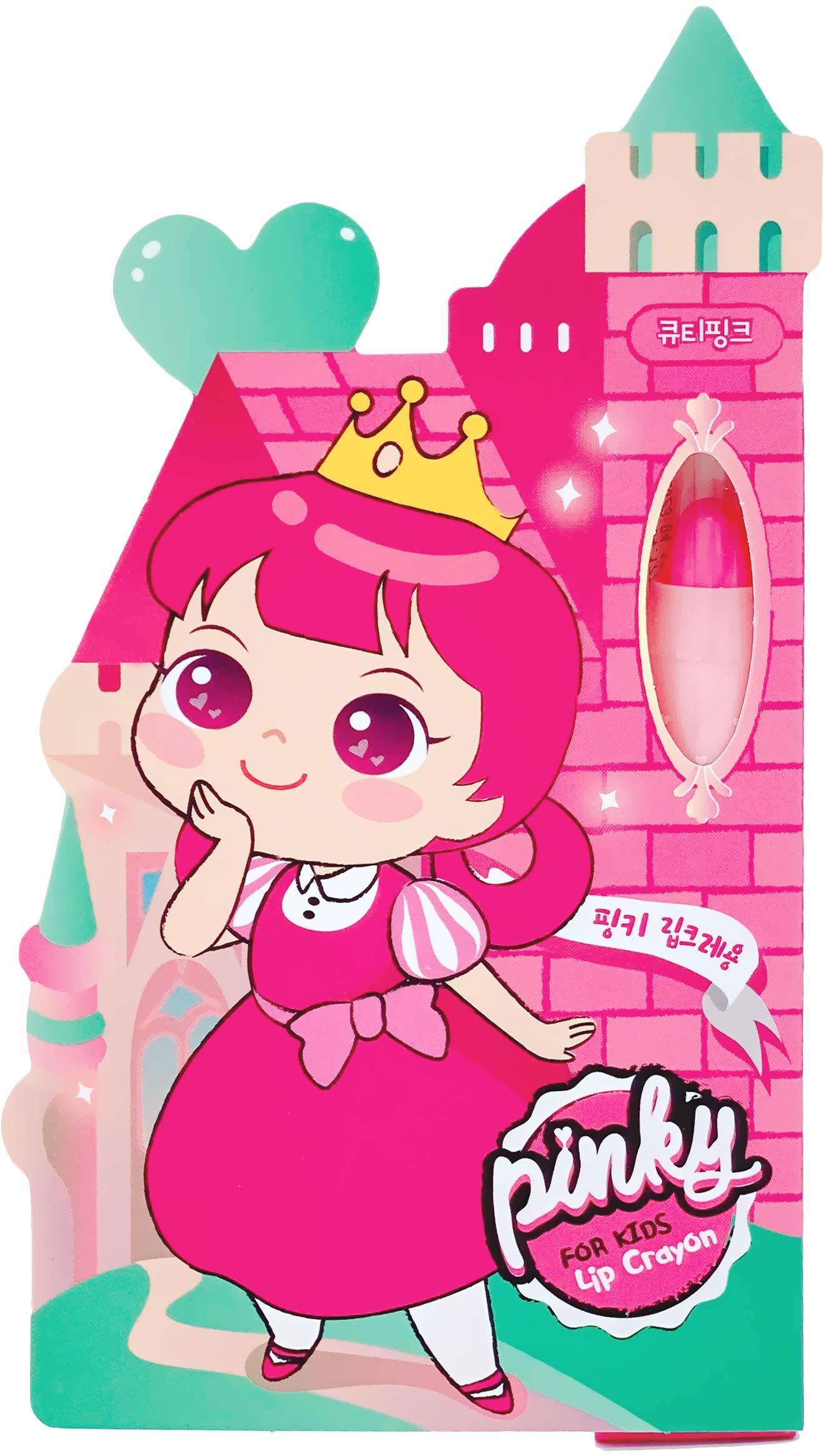 I'm Pinky Kids Lip Crayon Cutie Pink Çocuklar İçin Dudak Balmı
