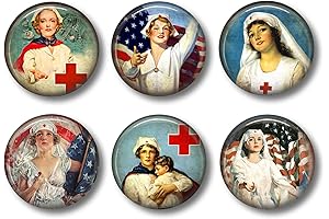 Patriotic Nurse Magnets: Honor the Heroes of WWII