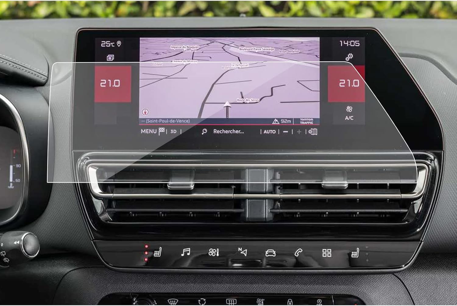 SXCY for EU Citroen C5 Aircross 2022 2023 Car GPS Screen Protector