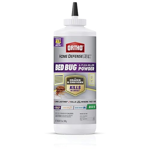 Ortho Home Defense Max Bed Bug & Flea Killer Powder,