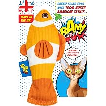 Bam CATNIP 100% AMERICAN STRONG CATNIP CAT TOYS CATNIP CLOWNFISH