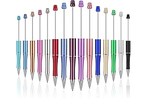 Joyberg 15 Pcs Beaded Pens: Colorful Expression for Creative Kids