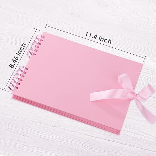 Vista 85 de Gotideal Álbum de recortes de bricolaje, papel para manualidades, álbum de fotos de boda y aniversario, álbum de recortes familiar, accesorios