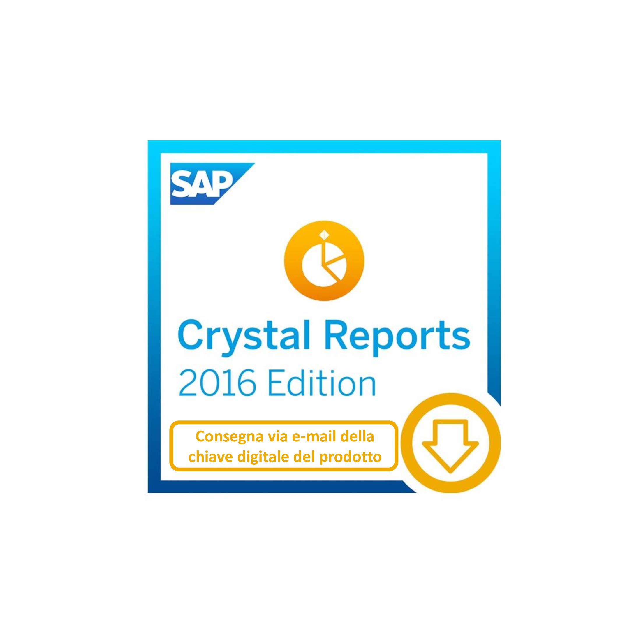 SAP Crystal Reports 2016 Reporting software [32 Bit] [PC Download]