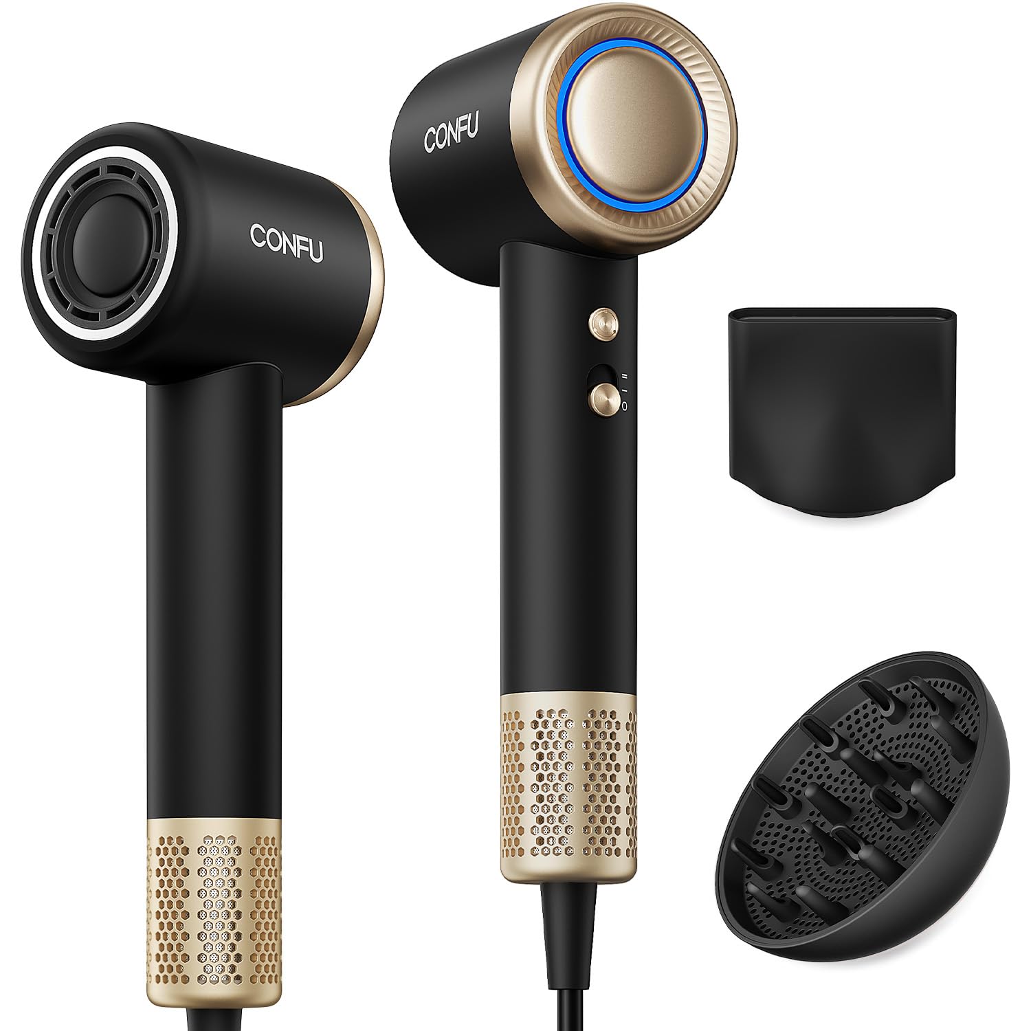 CONFU Hair Dryer with Diffuser