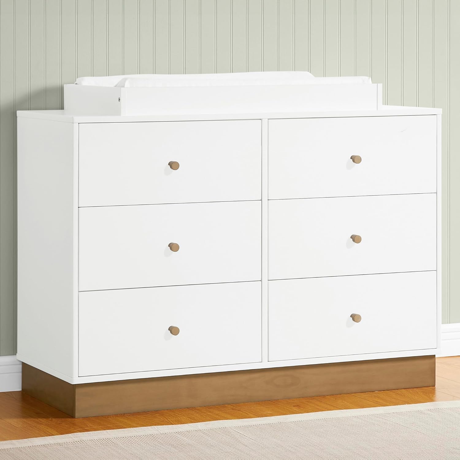 Delta Children Changing Top #W100810 - Greenguard Gold Certified, Bianca White