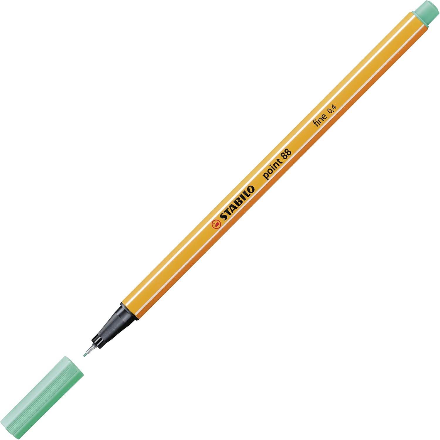 STABILO Point 88 FINELINER Pigment Liner 88/13 (Single Pen) - ICE Green, 0.4 mm