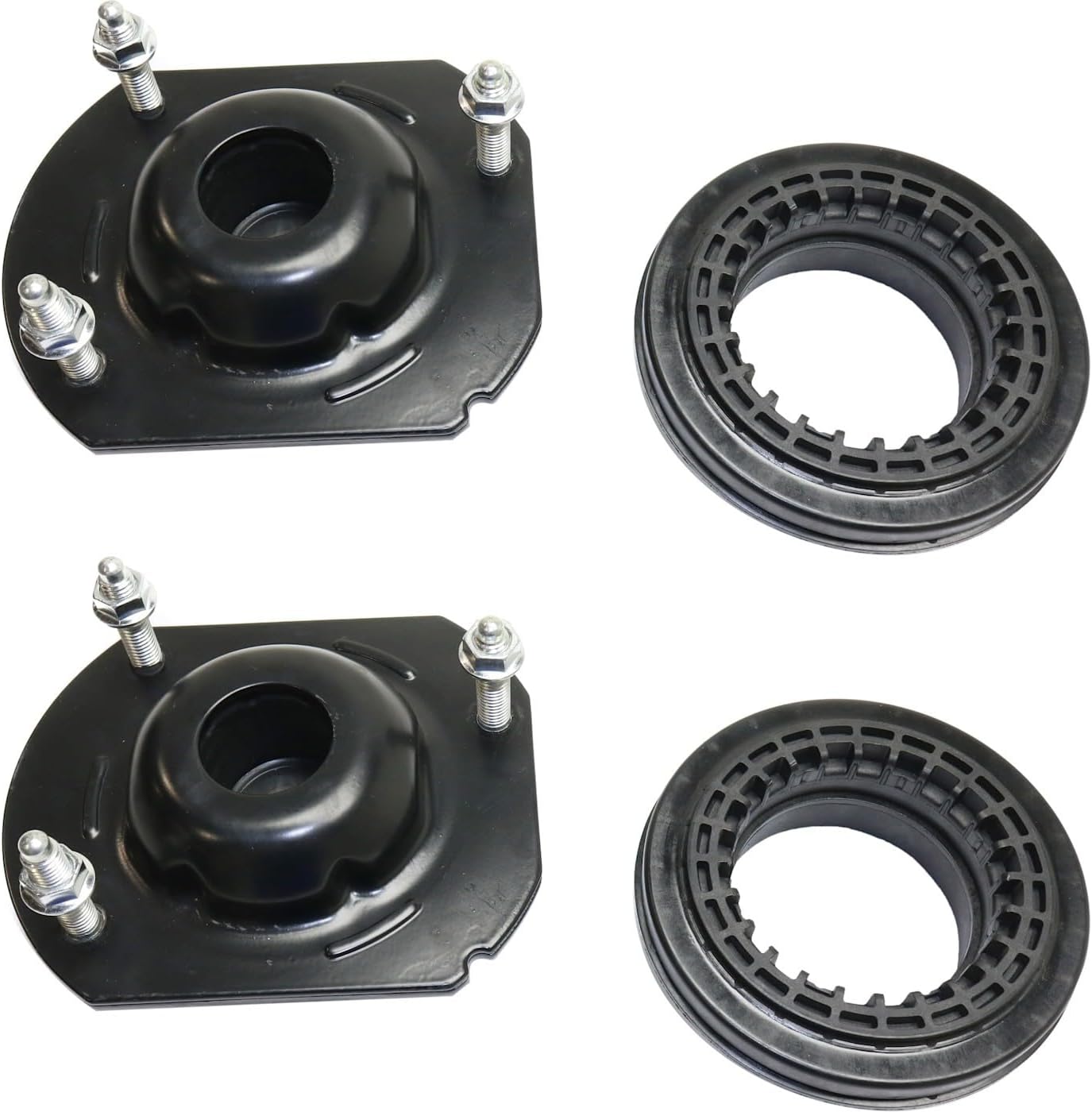 Replacement Set of 2 Shock and Strut Mounts (Front Driver and Passenger) fits Buick Enclave 2008-2011 3.6L V6
