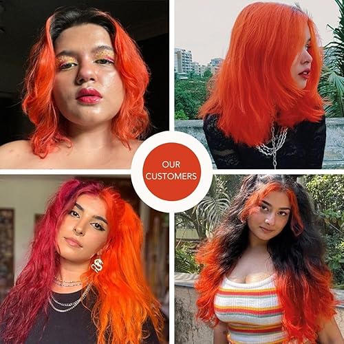 Miniatura 3 de Paradyes Raggiana Orange - Acondicionador semipermanente a base de tinte para el cabello enriquecido con tintes veganos, naturales y herbales para