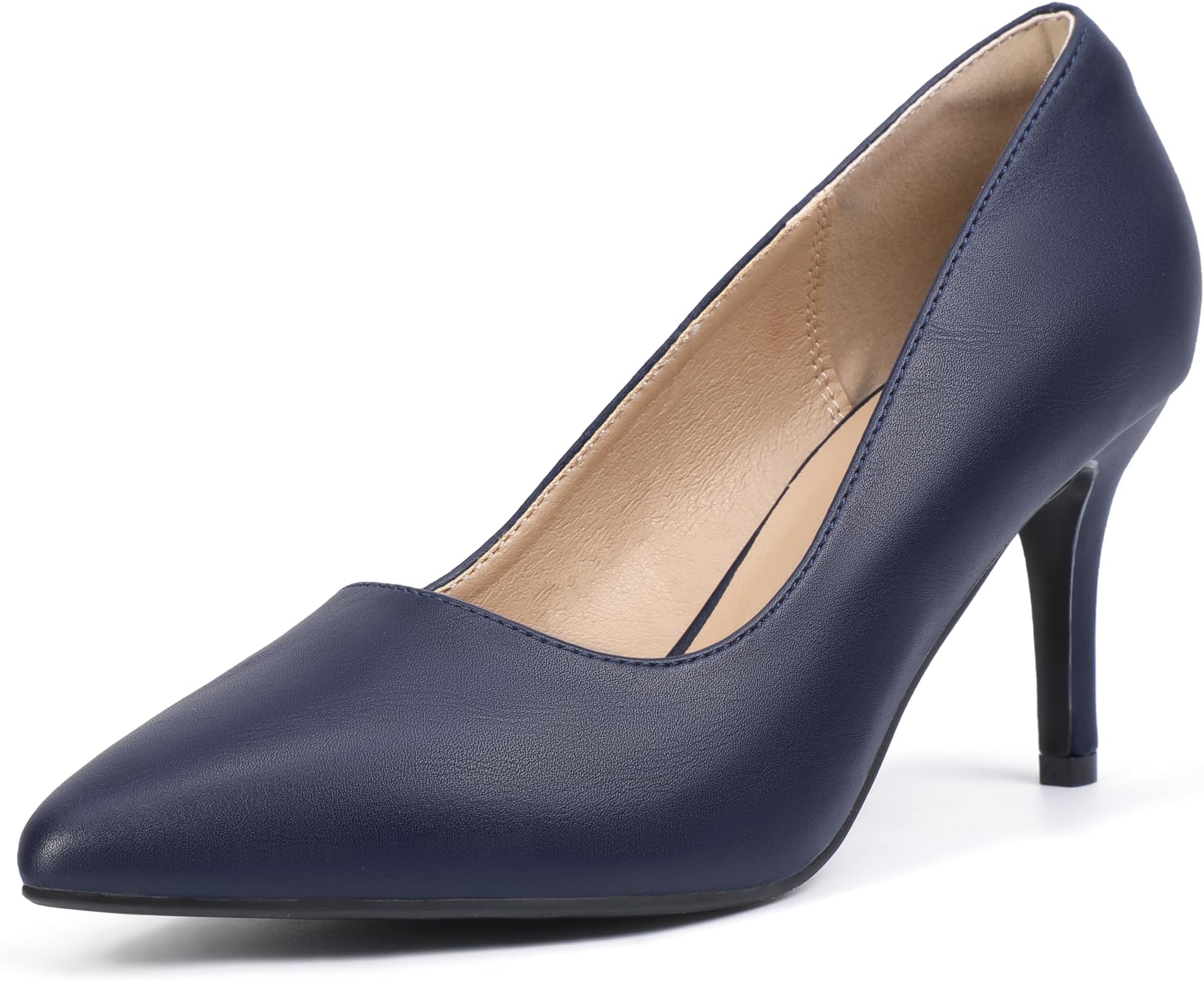 IN3 High Heels Pumps Closed Toe Heels Women's Pumps Stiletto Pointed Toe Dress Shoes Wedding Prom Bridal Work Office Bride Guest Trendy Dressy Fashion Comfortable Pump Shoes