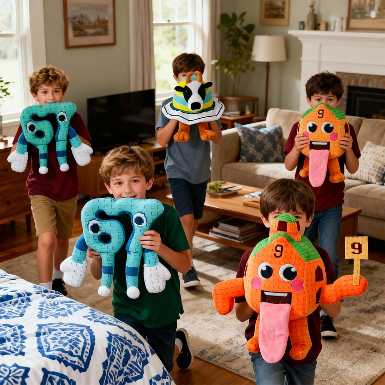Steal a Brainrot Plush Toys, 67 Brainrot Plush 11 Inch, Italian Brainrot from Secret Steal a Brainrot Stuffed Brain Rot Plush Gift for Fans (Brainrot 67)