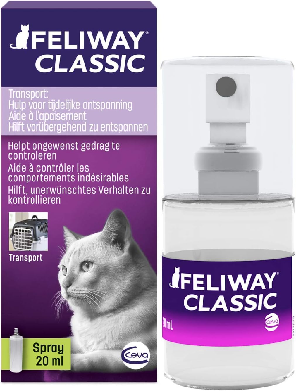 Classic Cat Calming Pheromone Travel Spray (20 mL)