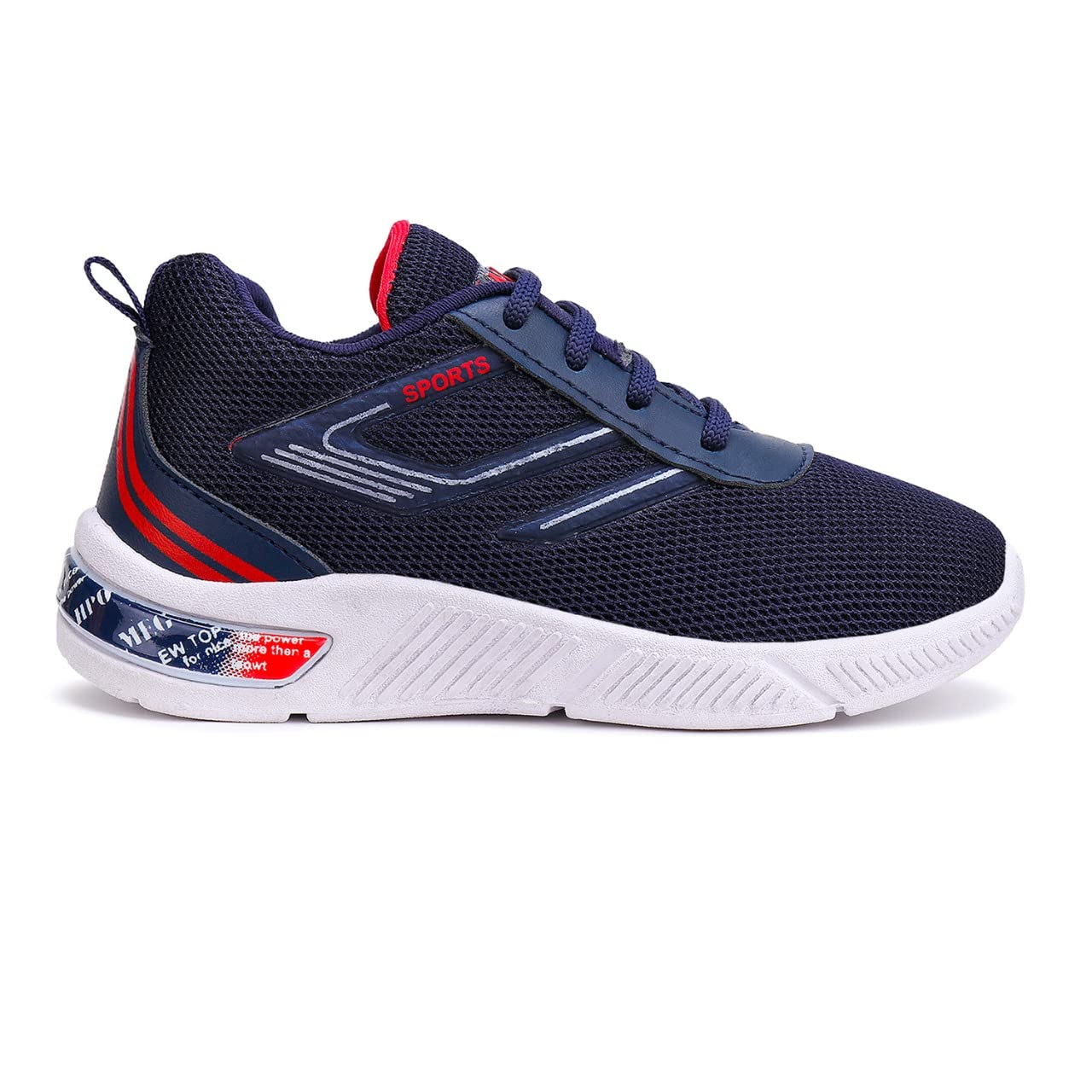 BERSACHE Sports Shoes for Kids|Navy for Running,Walking,Gym and Hiking Shoes ORI-1856 1