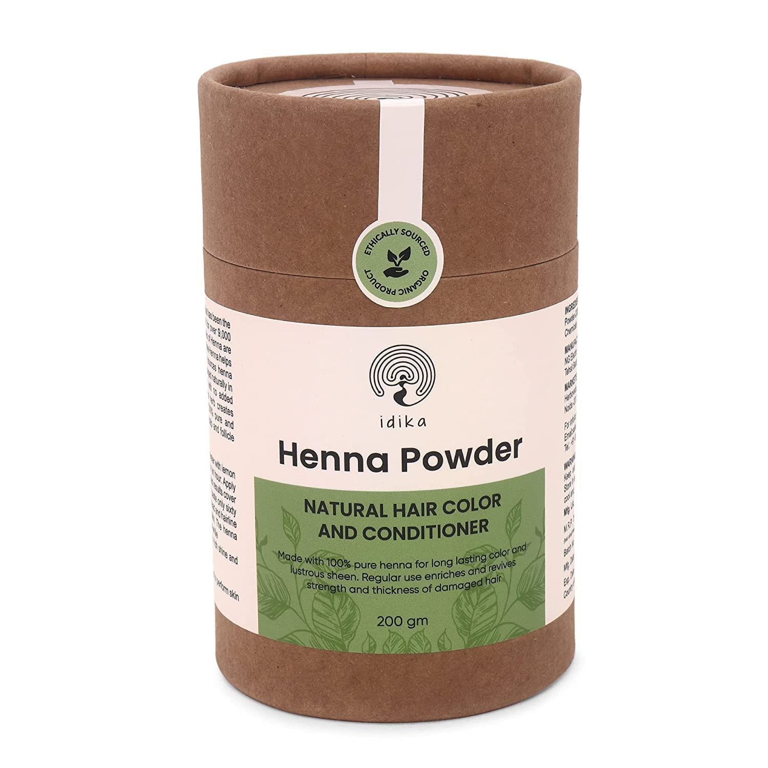 Henna Powder For Hair Colour | 100% Natural & Herbal Pure Henna Leaves Powder | Organic Hair Coloring Solution For Grey Hairs | Women & Men | Chemical-Free 200g-image-18