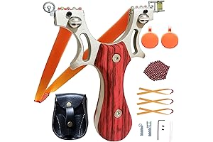 Resortera Tipo Rifle para Adultos, Caza y Pesca