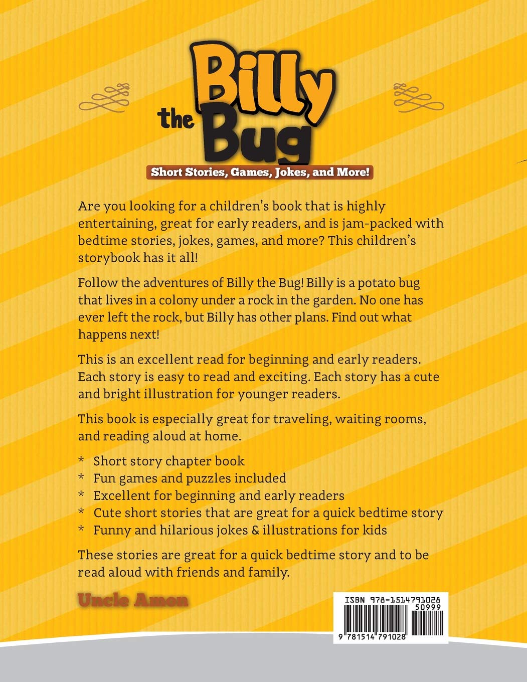 Buy Billy the Bug: Short Stories, Games, Jokes, and More! (Fun Time Series  for Beginning Readers) Book Online at Low Prices in India | Billy the Bug:  Short Stories, Games, Jokes, and