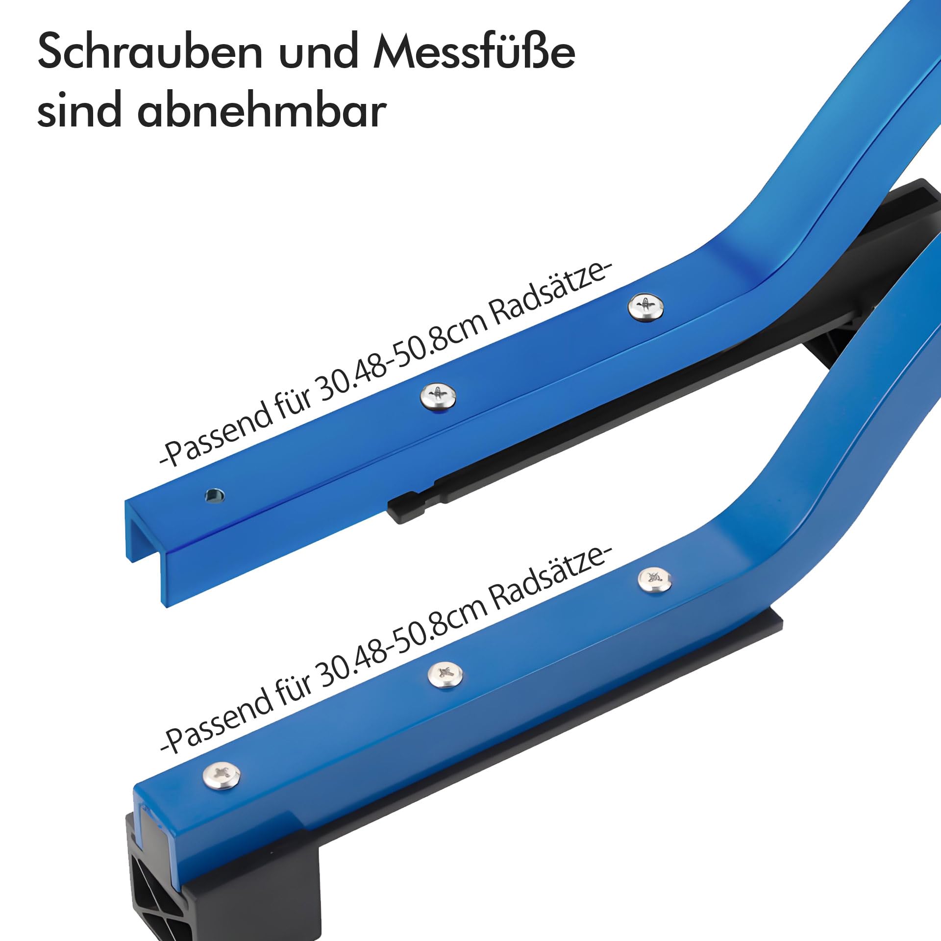 Mimoke Werkzeug zur Felgenmittenmessung für Fahrradlaufräder 12–29 Zoll