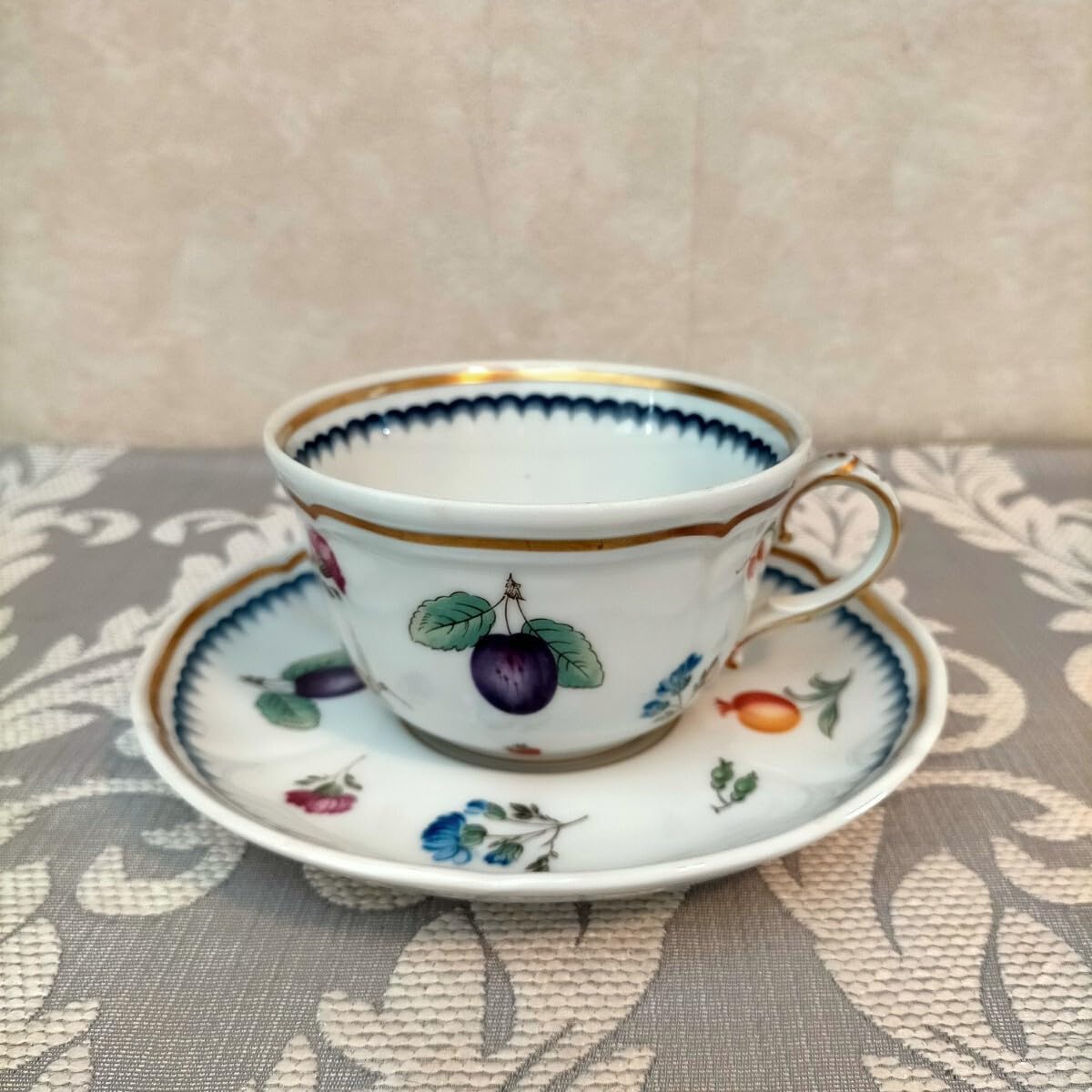 リチャードジノリ イタリアンフルーツ カップ&amp;ソーサ