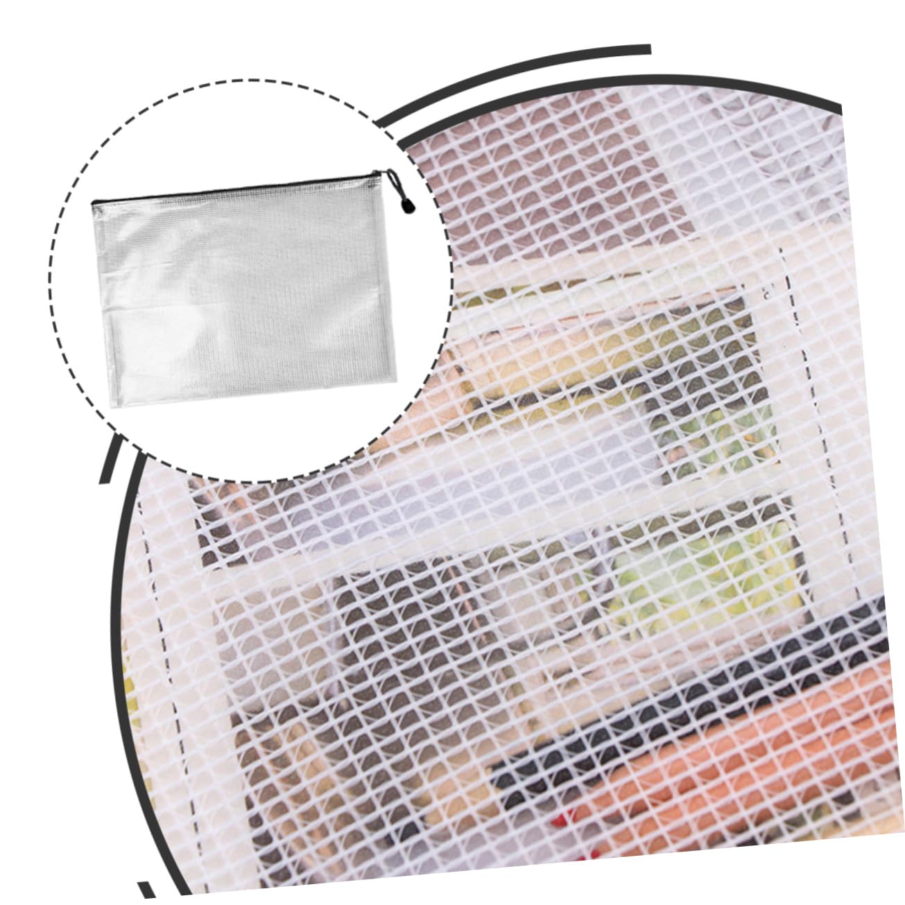 10pezzi Buste Portadocumenti in Plastica Pvc Cerniera Sacchetti Organizzatori Per Cancelleria Libri e Documenti Design Semplice e Durevole