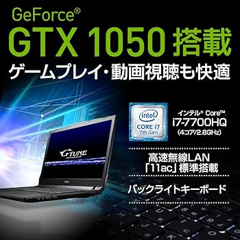 Amazon.co.jp: mouse NG-GTX1050 Gaming PC Laptop : Computers