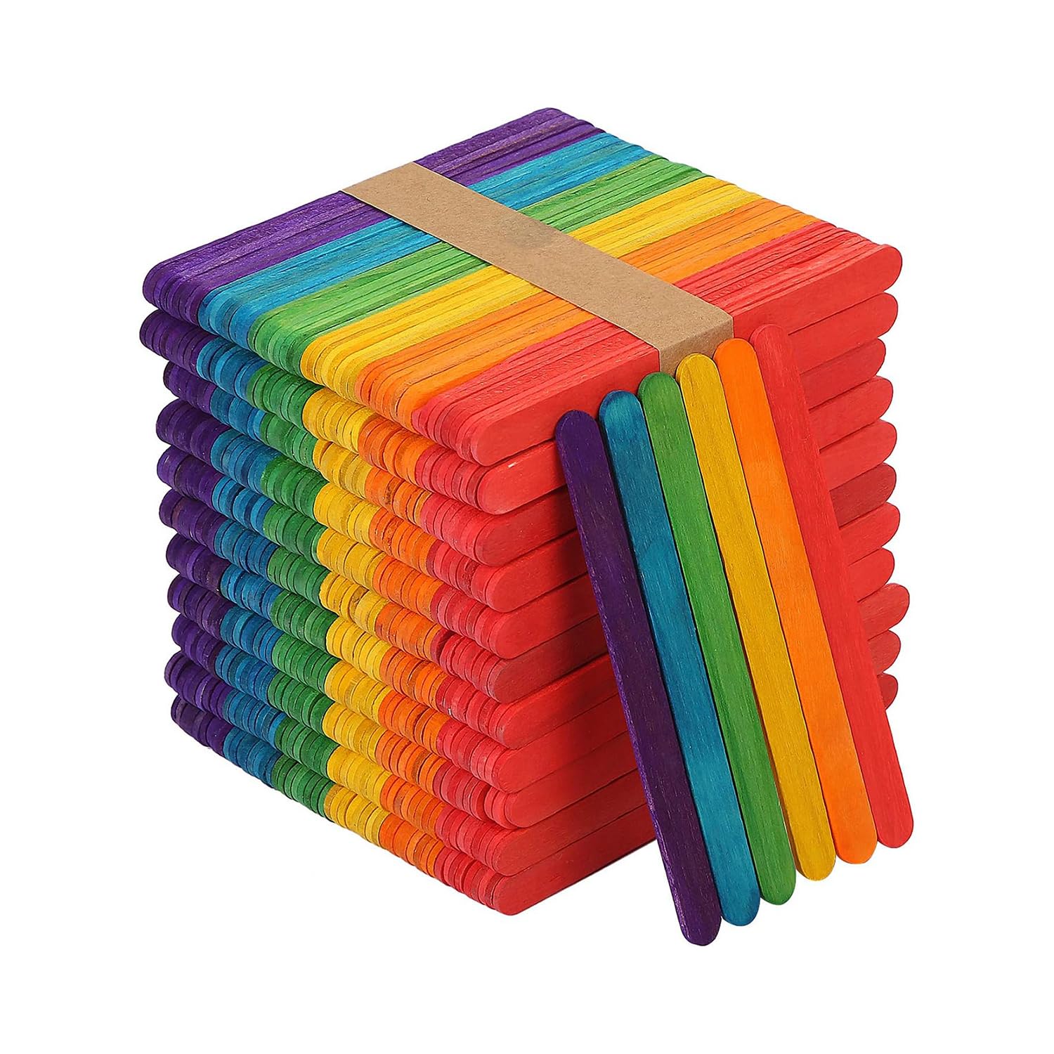 Rapid Coloured Lollipop Sticks Small - Pack Of 1000