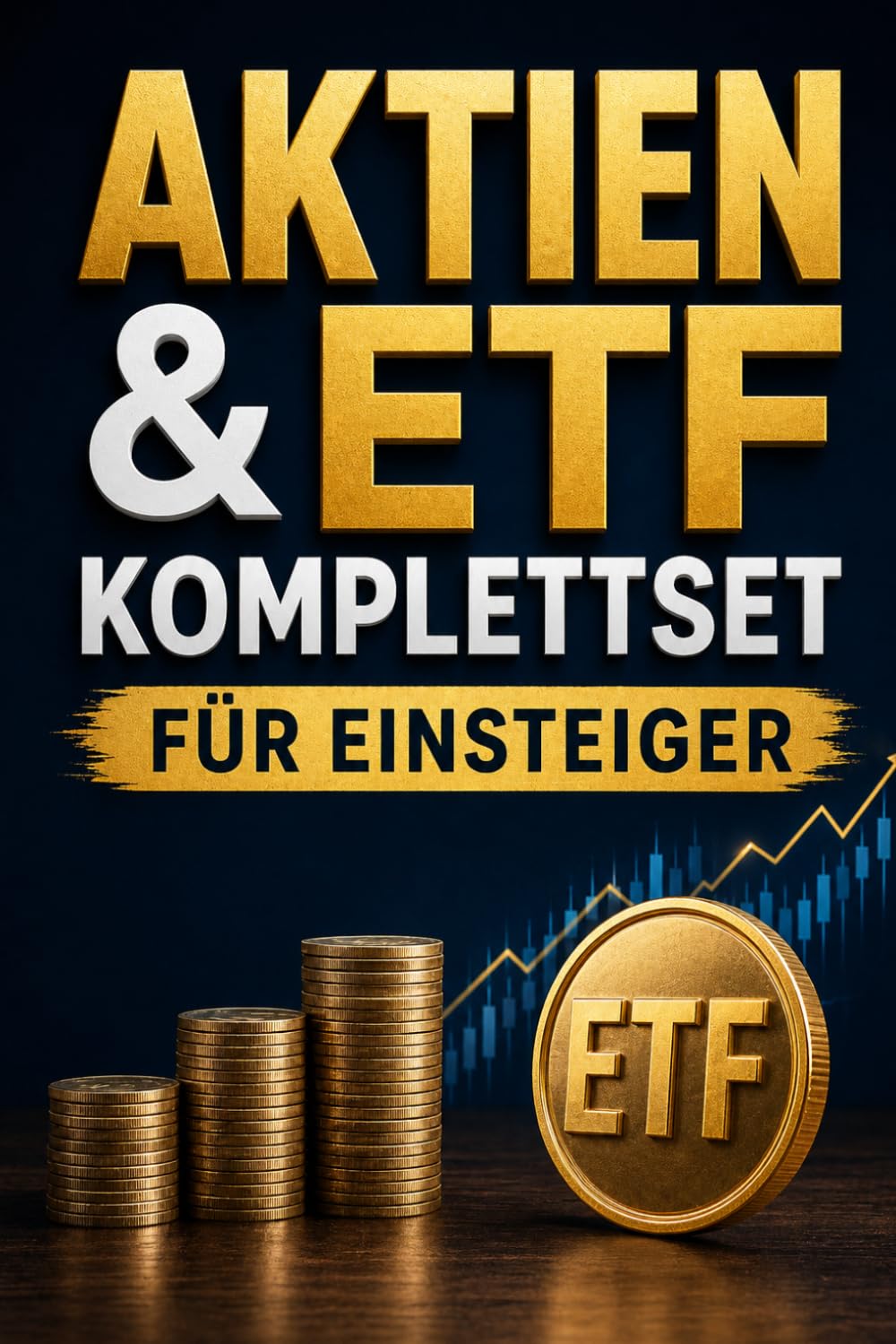Aktien & ETF Komplettset für Einsteiger: Der einfache Weg zu finanziellem Wachstum, passivem Einkommen und langfristigem Vermögen – auch mit kleinem Startkapital